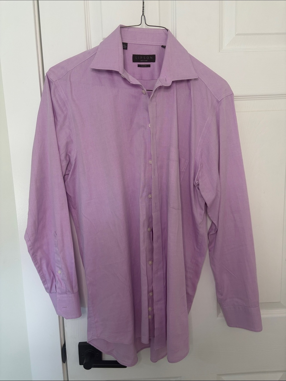 Lipson light purple 15.5R collared shirt